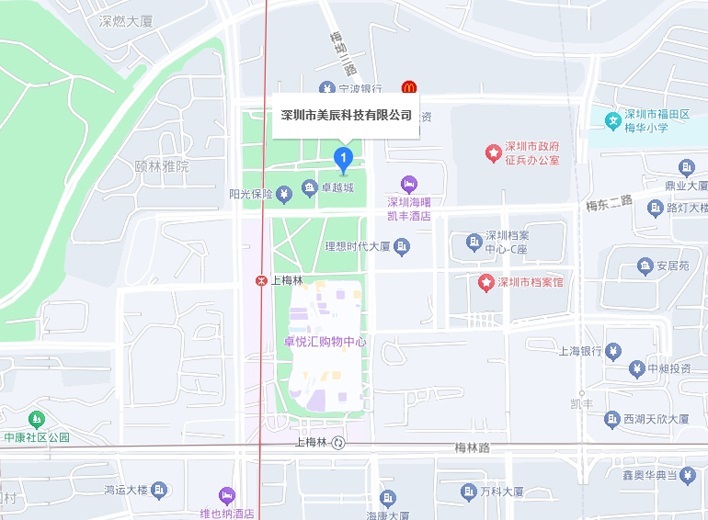 深圳市福田区上梅林中康路128号卓越梅林中心广场3号楼803室